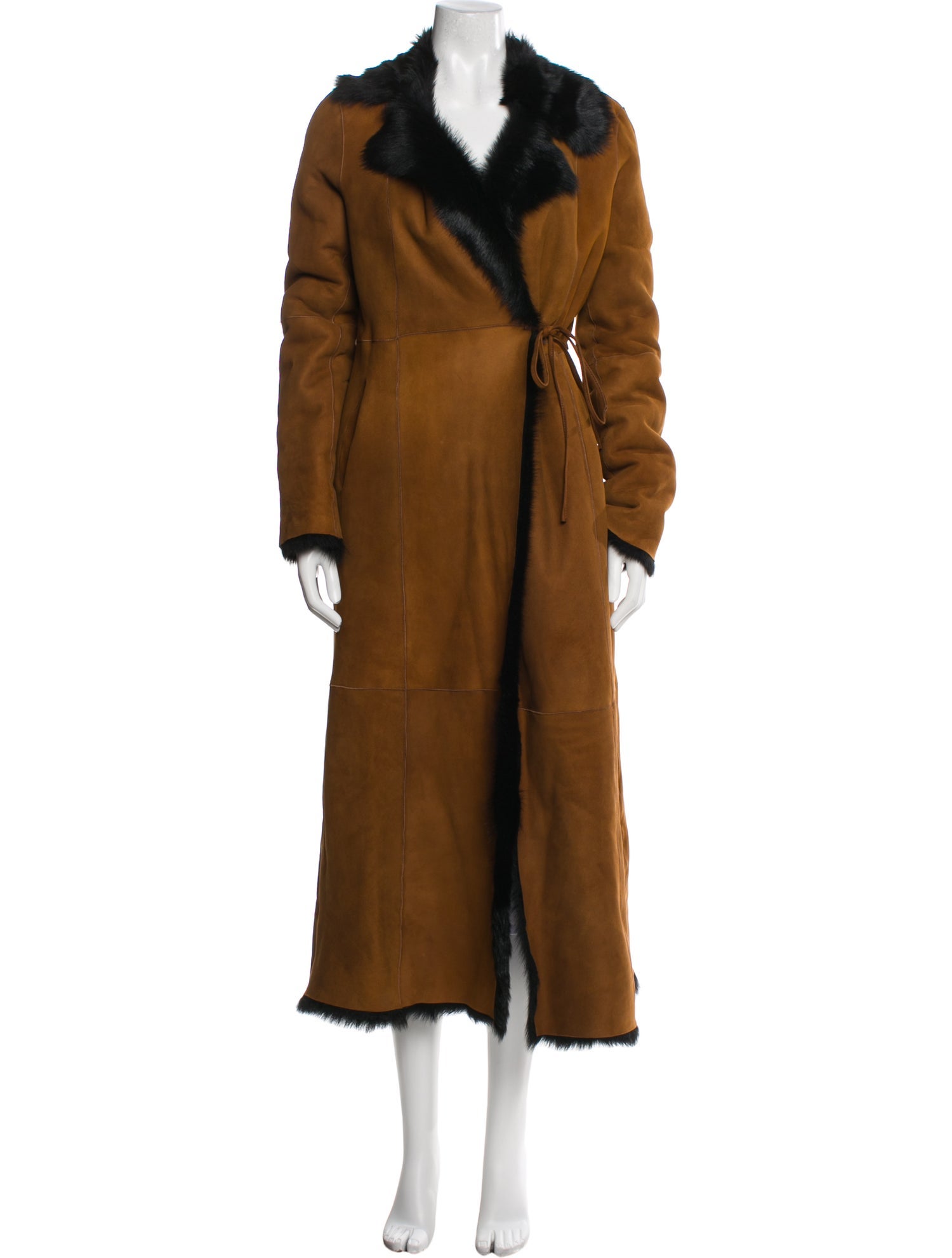 Nour Hammour Lamb Fur Fur Coat