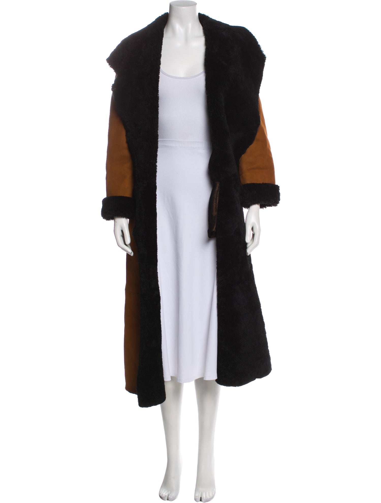 Nour Hammour Birthday Reversible Lamb Fur Coat w/ Tags