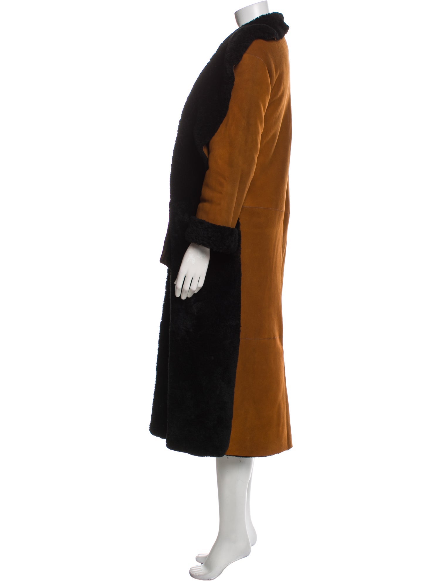 Nour Hammour Birthday Reversible Lamb Fur Coat w/ Tags