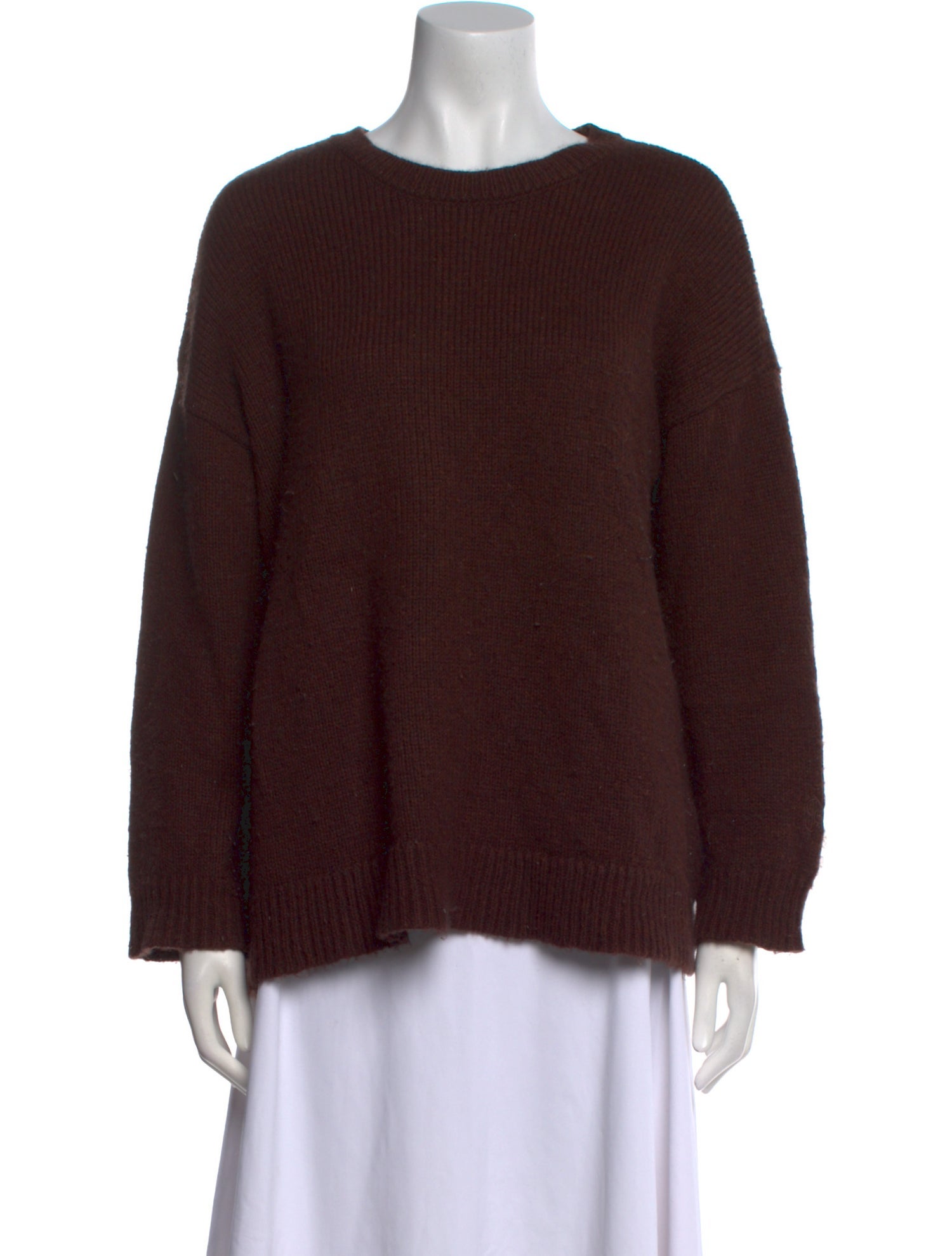 Nour Hammour Merino Wool Crew Neck Sweater