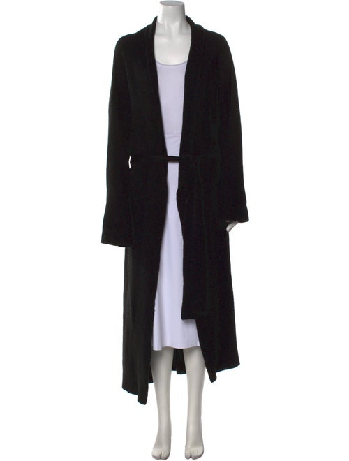 Nour Hammour Wool Open Front Sweater