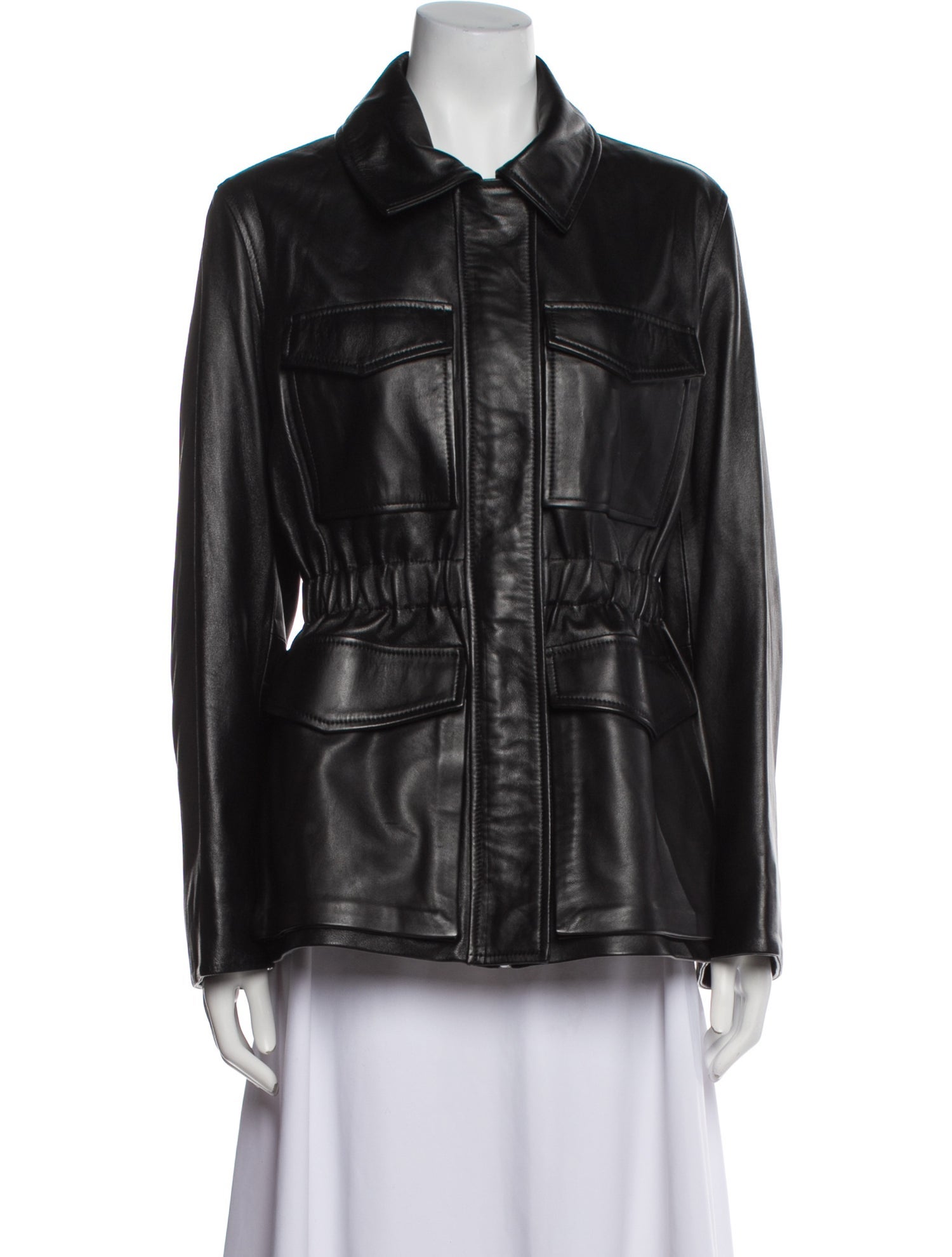 Nour Hammour Leather Jacket