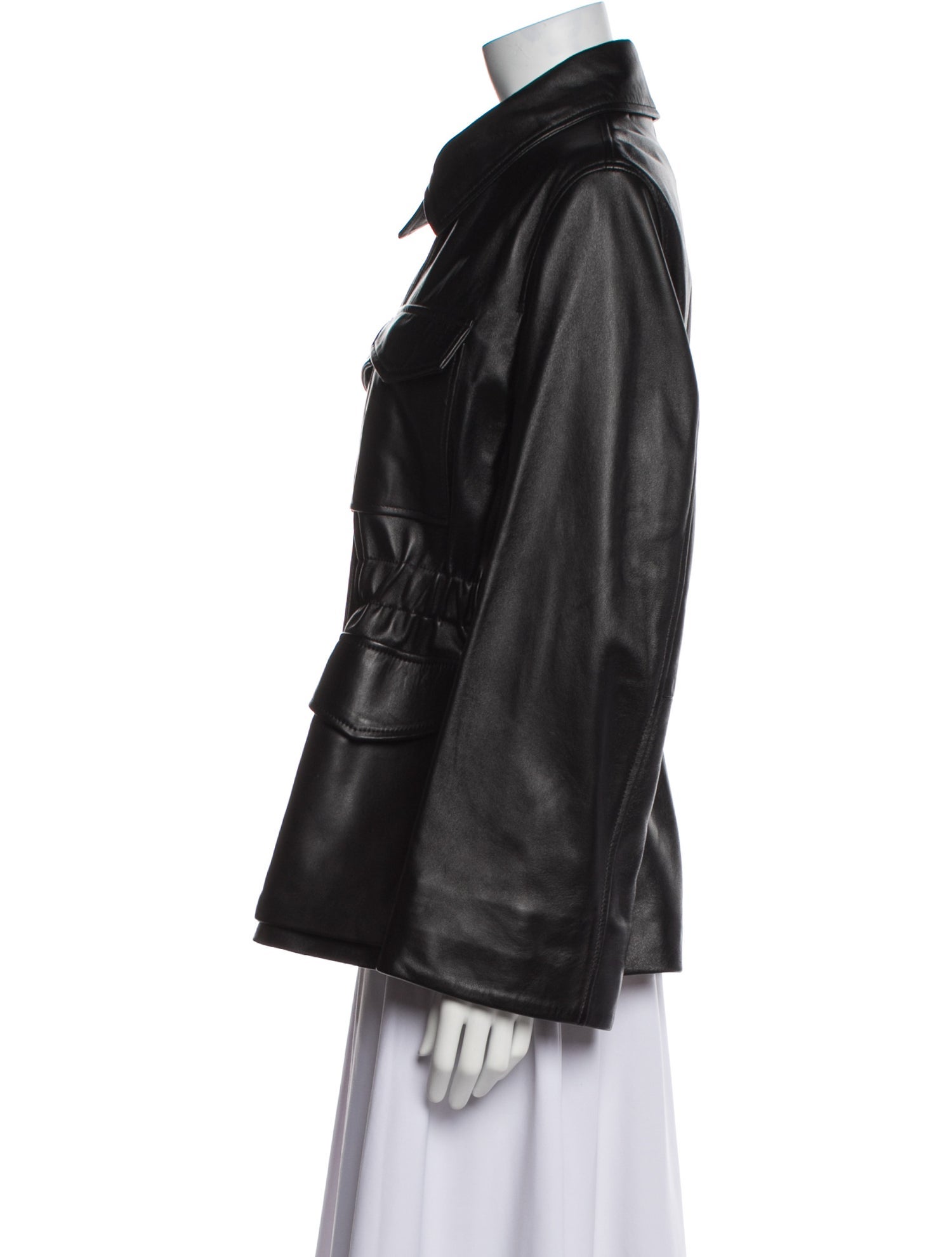 Nour Hammour Leather Jacket