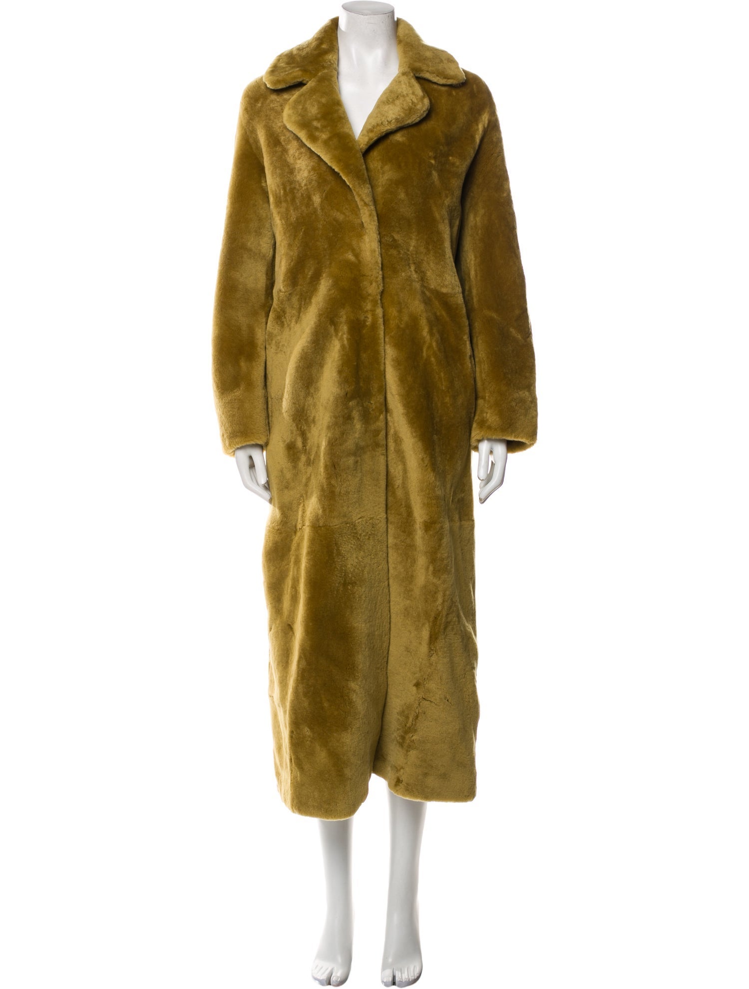 Nour Hammour Lamb Fur Fur Coat