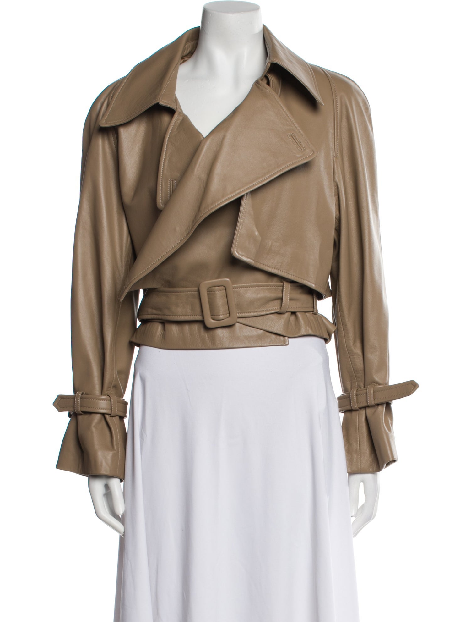 Nour Hammour Lambskin Biker Jacket