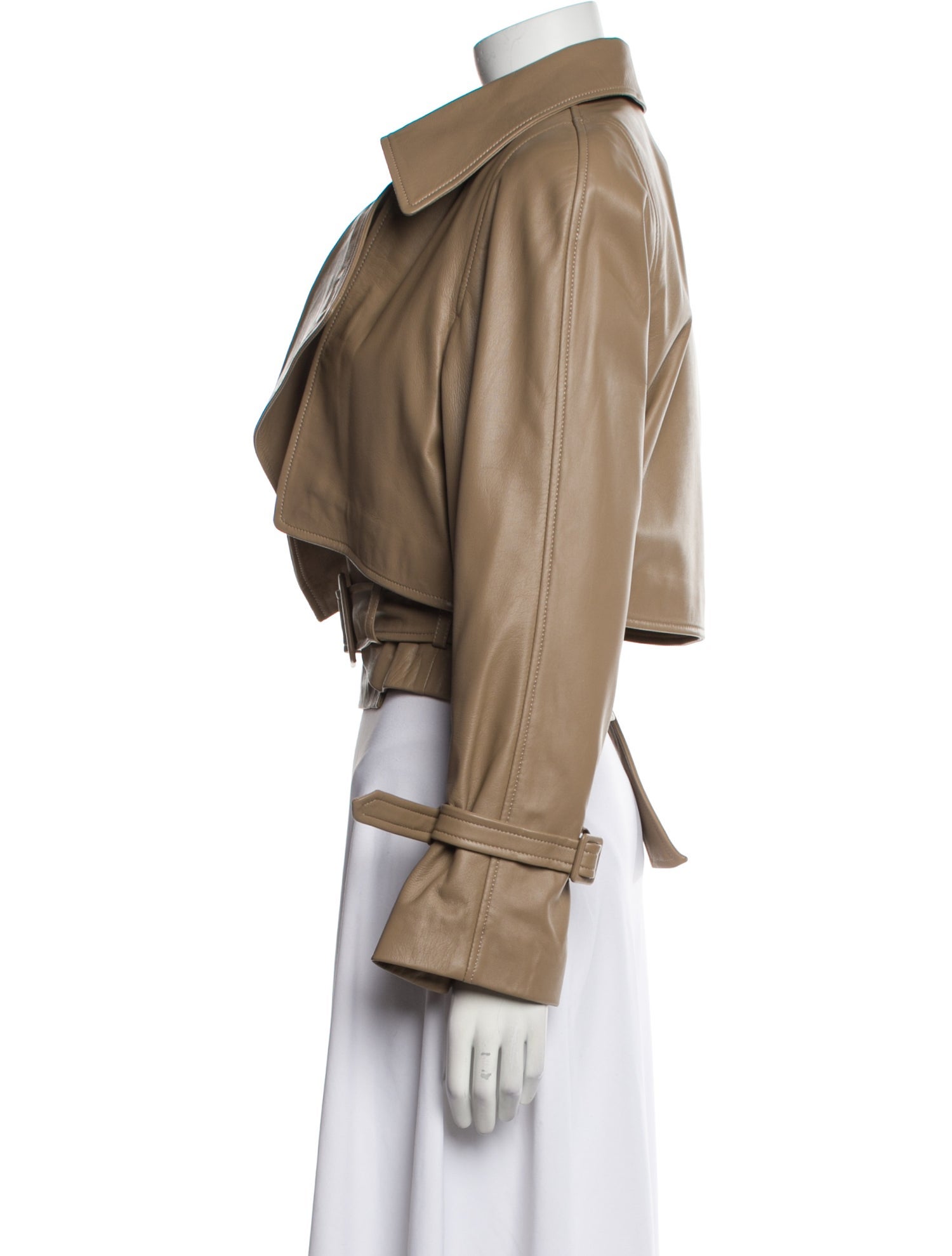 Nour Hammour Lambskin Biker Jacket