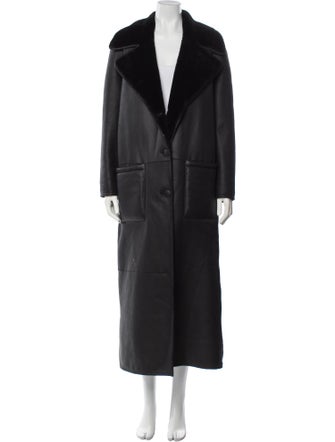 Nour Hammour Fur Faux Fur Coat