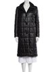 Nour Hammour Quilted Leather Coat