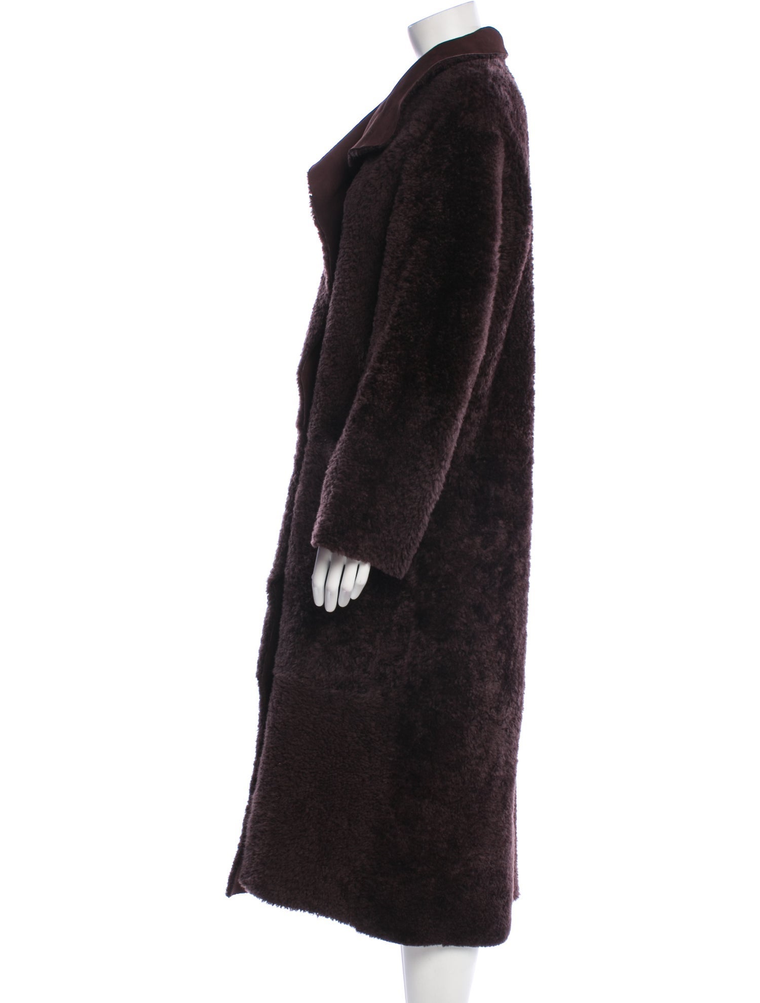 Nour Hammour Lamb Fur Fur Coat