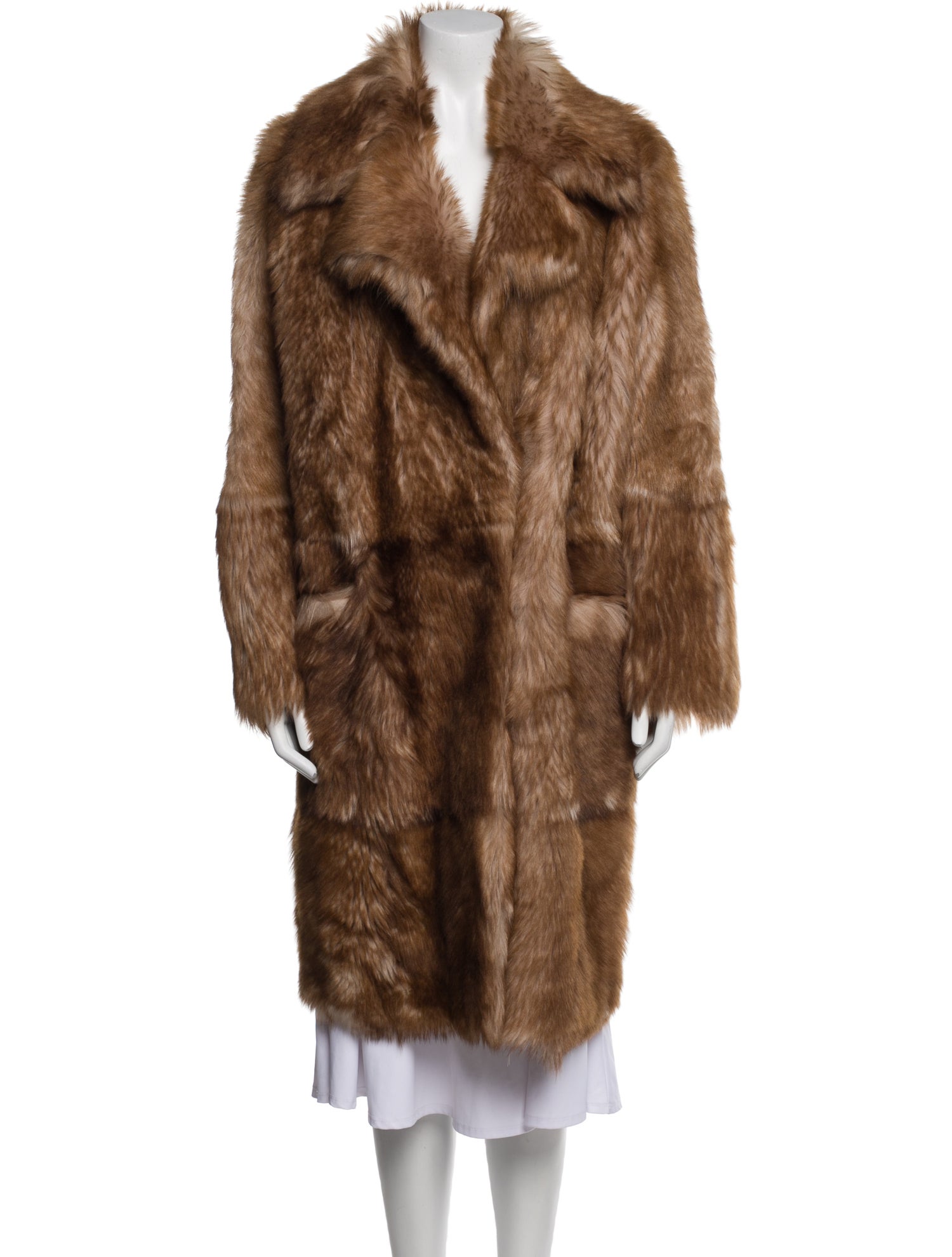 Nour Hammour Fur Fur Coat