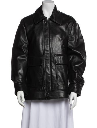 Nour Hammour Leather Jacket