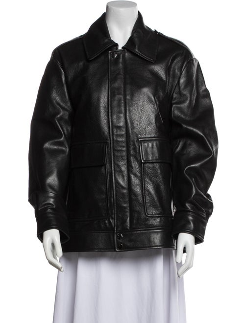 Nour Hammour Leather Jacket