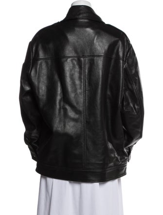Nour Hammour Leather Jacket