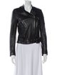 Nour Hammour Leather Biker Jacket