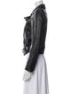 Nour Hammour Leather Biker Jacket