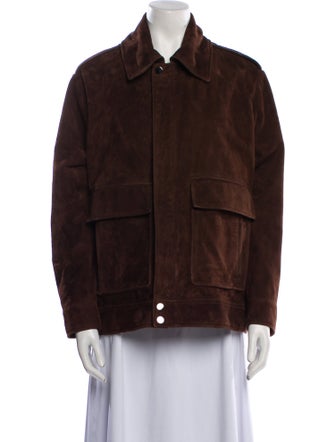 Nour Hammour Suede Utility Jacket