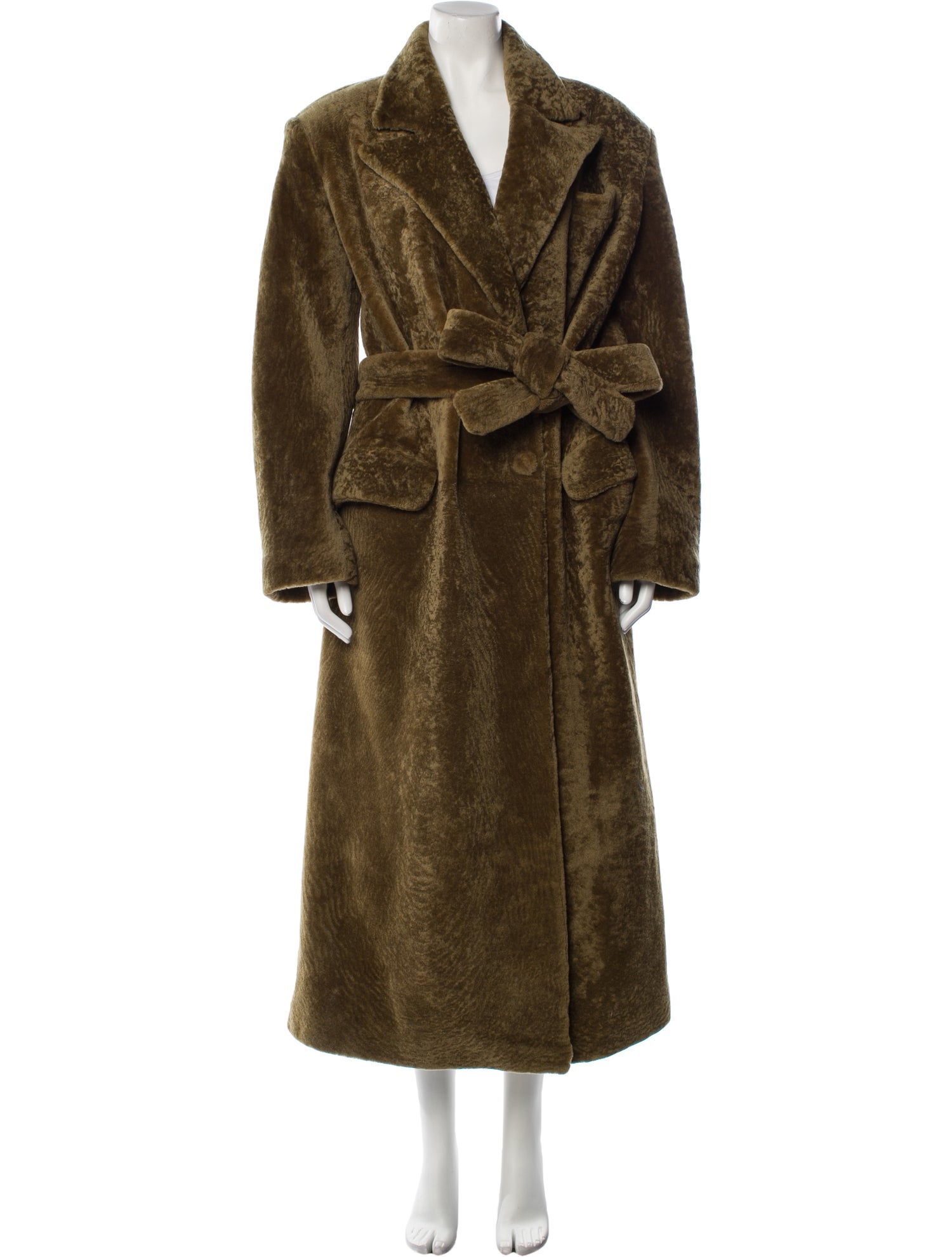 Nour Hammour Fur Coat