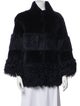 Nour Hammour Shearling Fur Coat