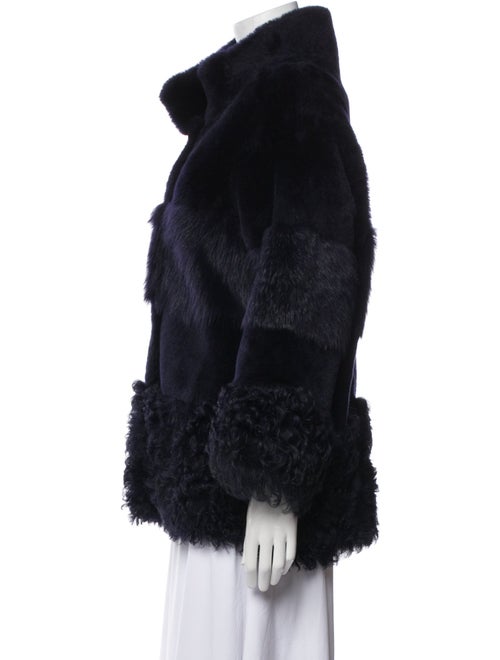 Nour Hammour Shearling Fur Coat