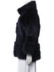Nour Hammour Shearling Fur Coat