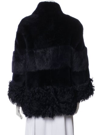Nour Hammour Shearling Fur Coat