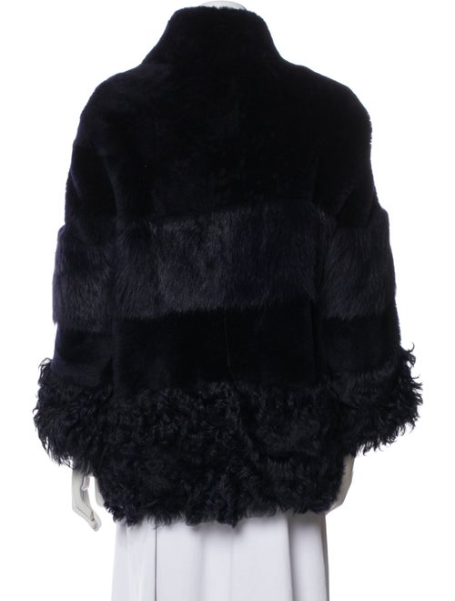 Nour Hammour Shearling Fur Coat