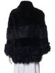 Nour Hammour Shearling Fur Coat