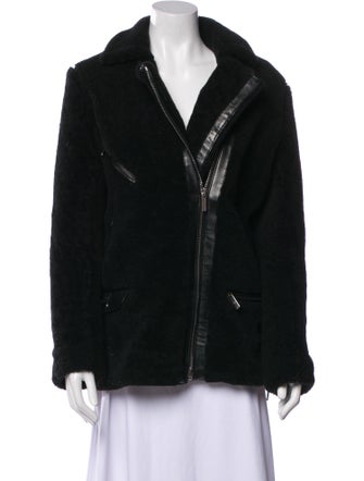 Nour Hammour Faux Fur Jacket