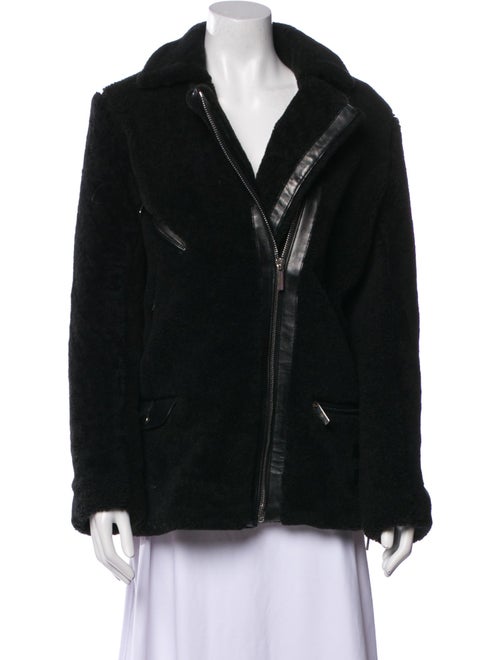 Nour Hammour Faux Fur Jacket