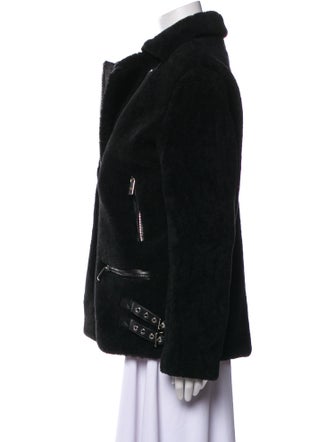 Nour Hammour Faux Fur Jacket