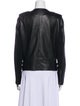 Nour Hammour Leather Biker Jacket