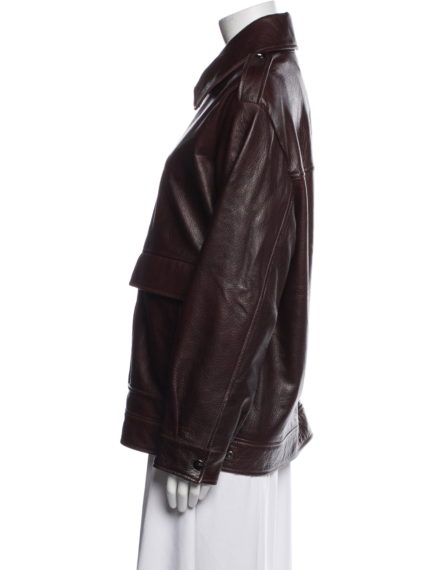 Nour Hammour Leather Jacket
