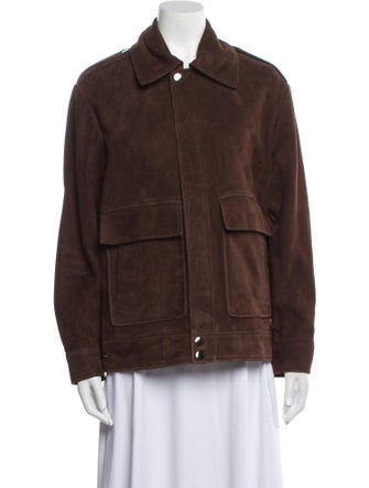 Nour Hammour Lambskin Denim Jacket