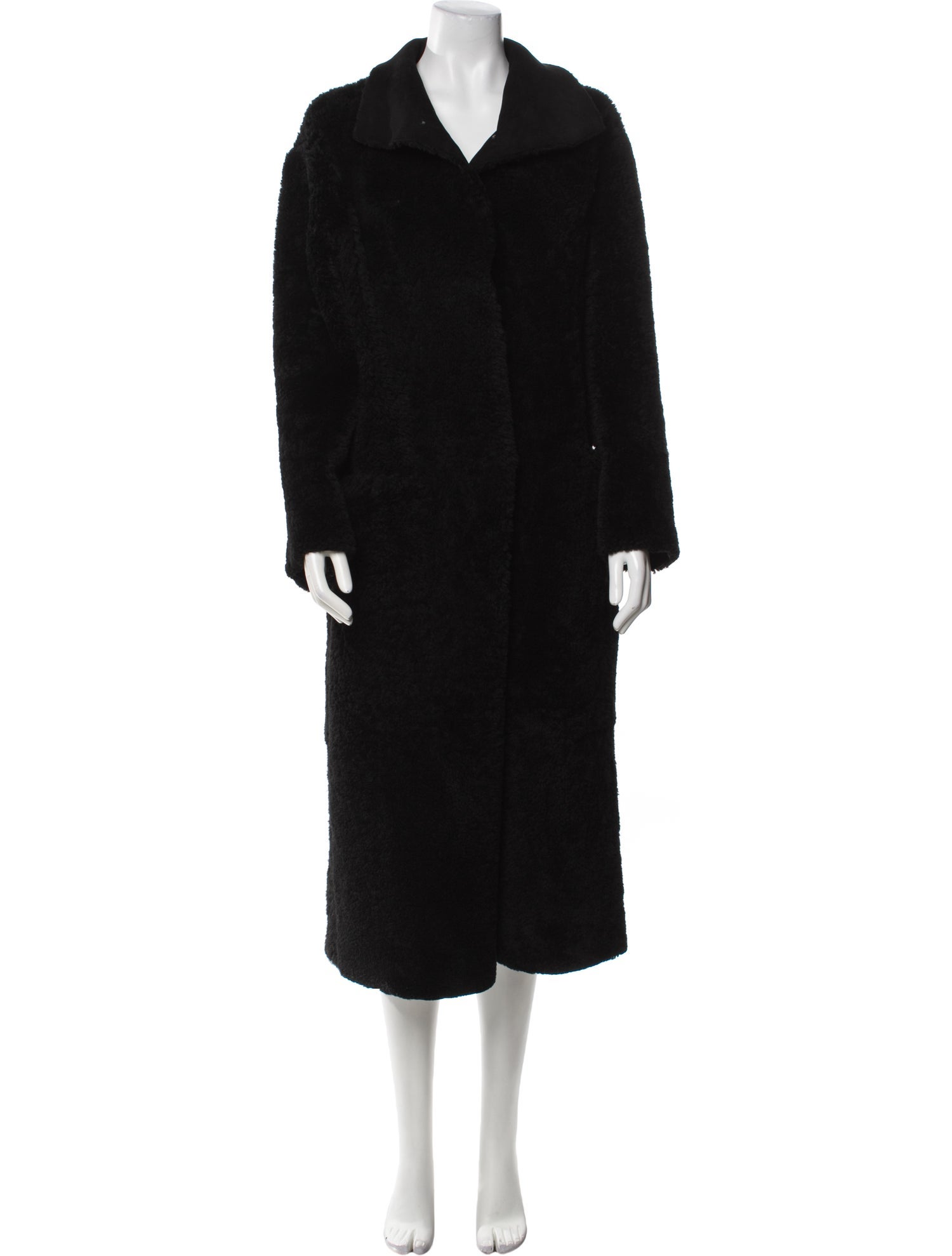 Nour Hammour Lamb Fur Fur Coat