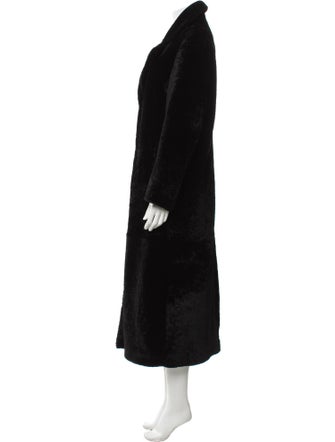 Nour Hammour Lamb Fur Fur Coat