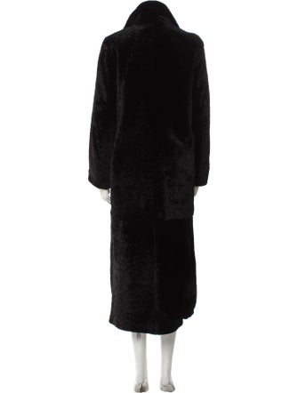 Nour Hammour Lamb Fur Fur Coat