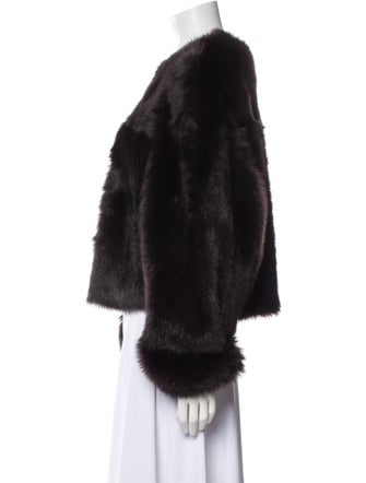 Nour Hammour Lamb Fur Fur Jacket