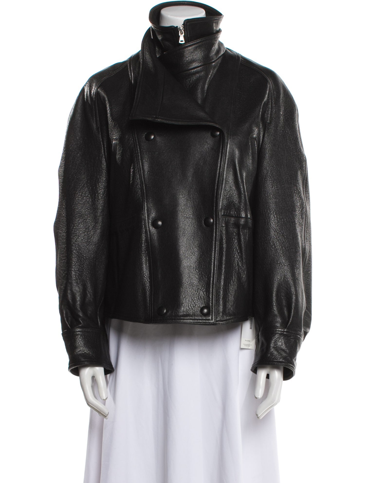 Nour Hammour Lambskin Faux Fur Jacket w/ Tags