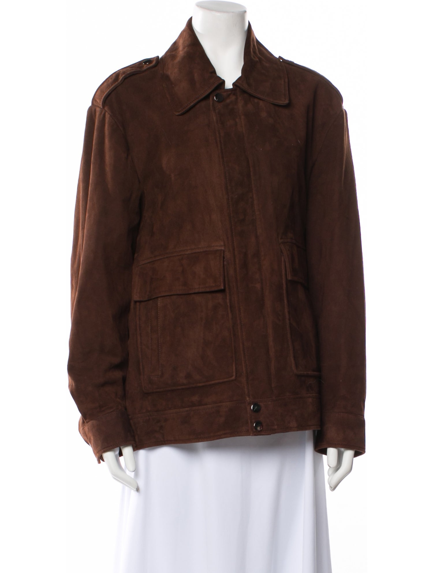 Nour Hammour Lambskin Utility Jacket