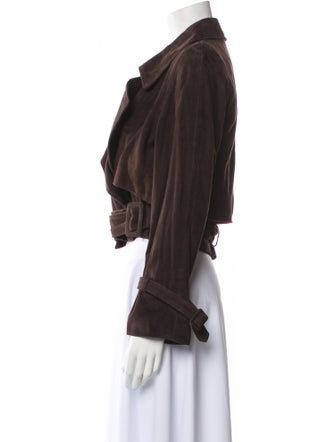 Nour Hammour Lambskin Biker Jacket