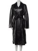 Nour Hammour Lambskin Trench Coat