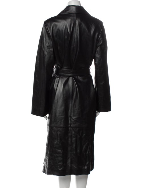 Nour Hammour Lambskin Trench Coat