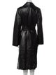 Nour Hammour Lambskin Trench Coat