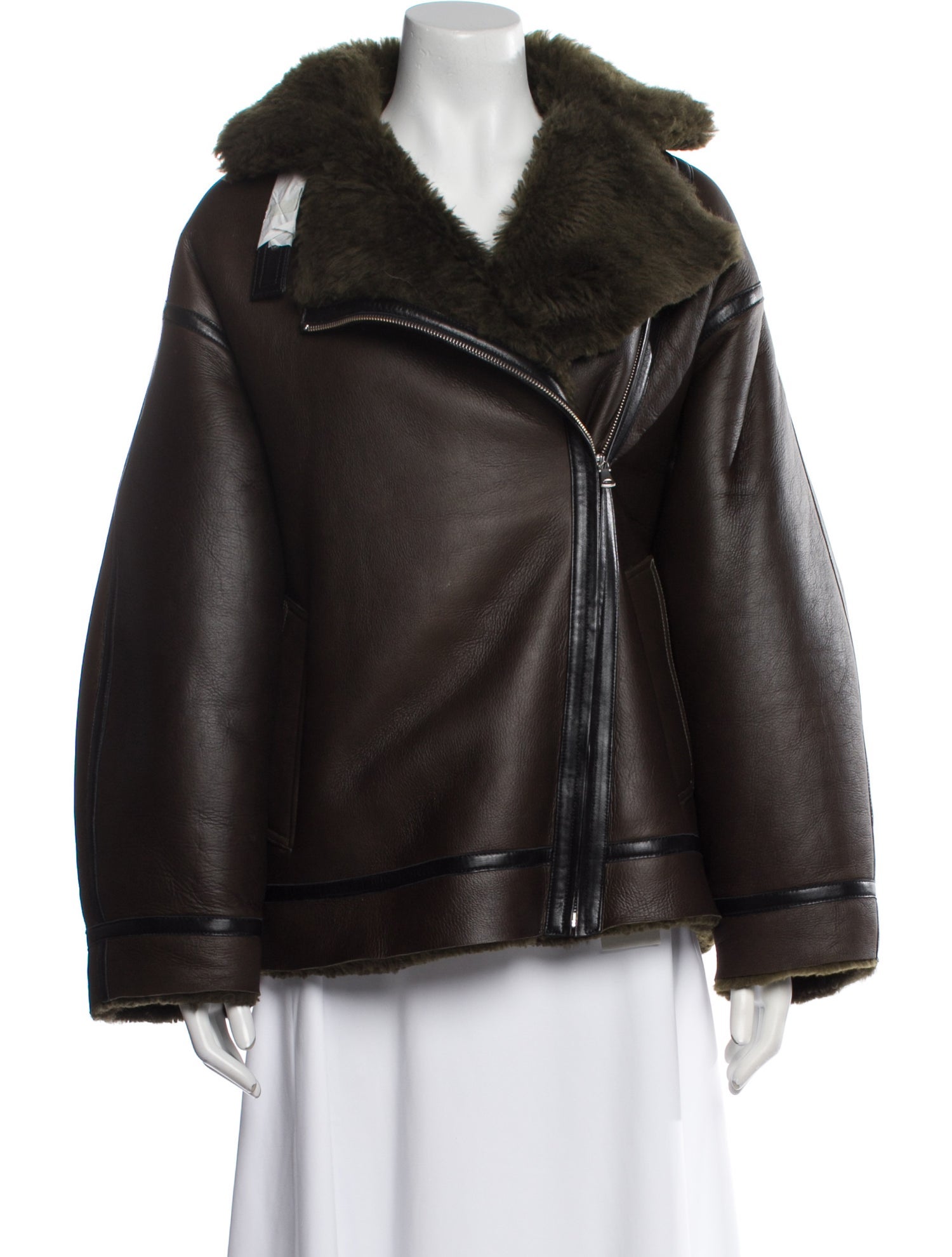 Nour Hammour Lamb Fur Fur Jacket
