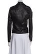Nour Hammour Leather Biker Jacket