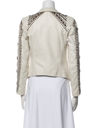 Nour Hammour Lambskin Blazer