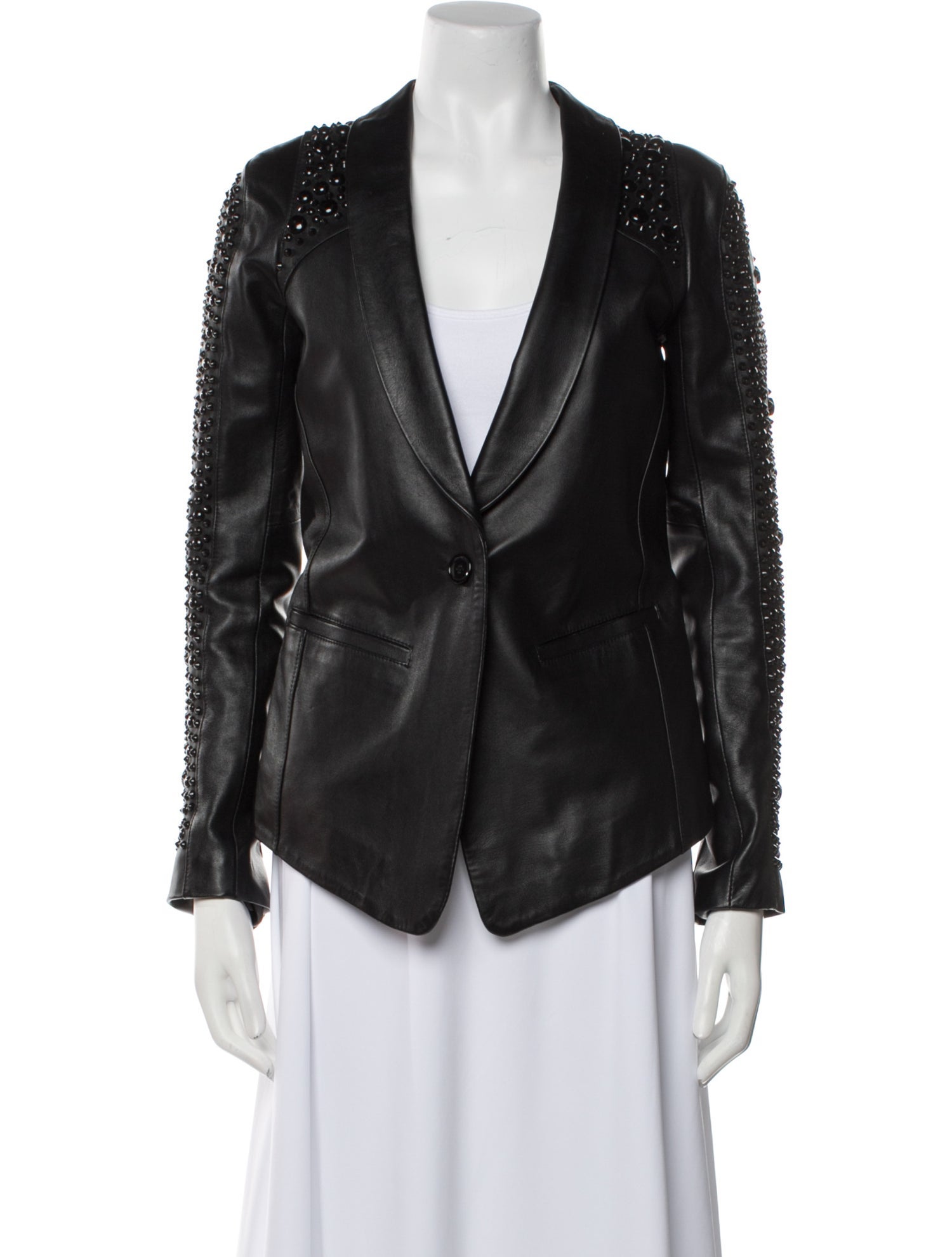 Nour Hammour Lambskin Jacket