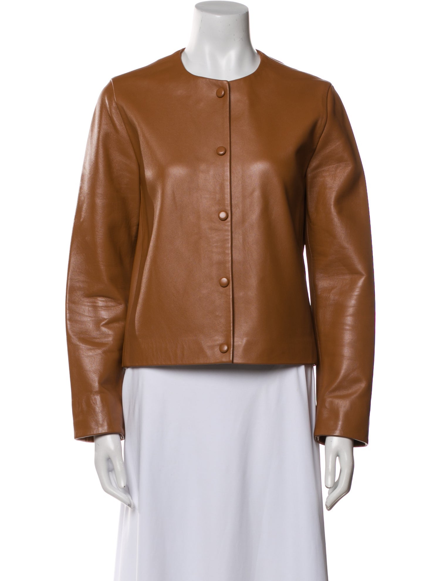 Nour Hammour Lambskin Biker Jacket