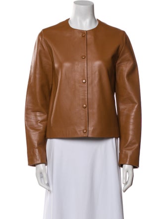 Nour Hammour Lambskin Biker Jacket