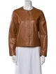 Nour Hammour Lambskin Biker Jacket